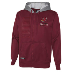 Arizona Cardinals Combine Authentic Field Play Full-Zip Hoodie Sweatshirt - Cardinal online