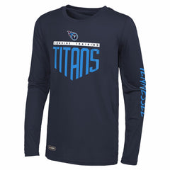 Tennessee Titans Impact Long Sleeve T-Shirt - Navy on sale