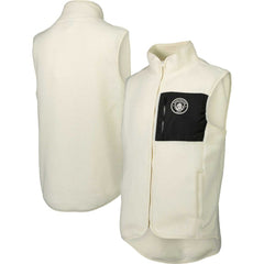 Manchester City Pile Full-Zip Vest - White shop