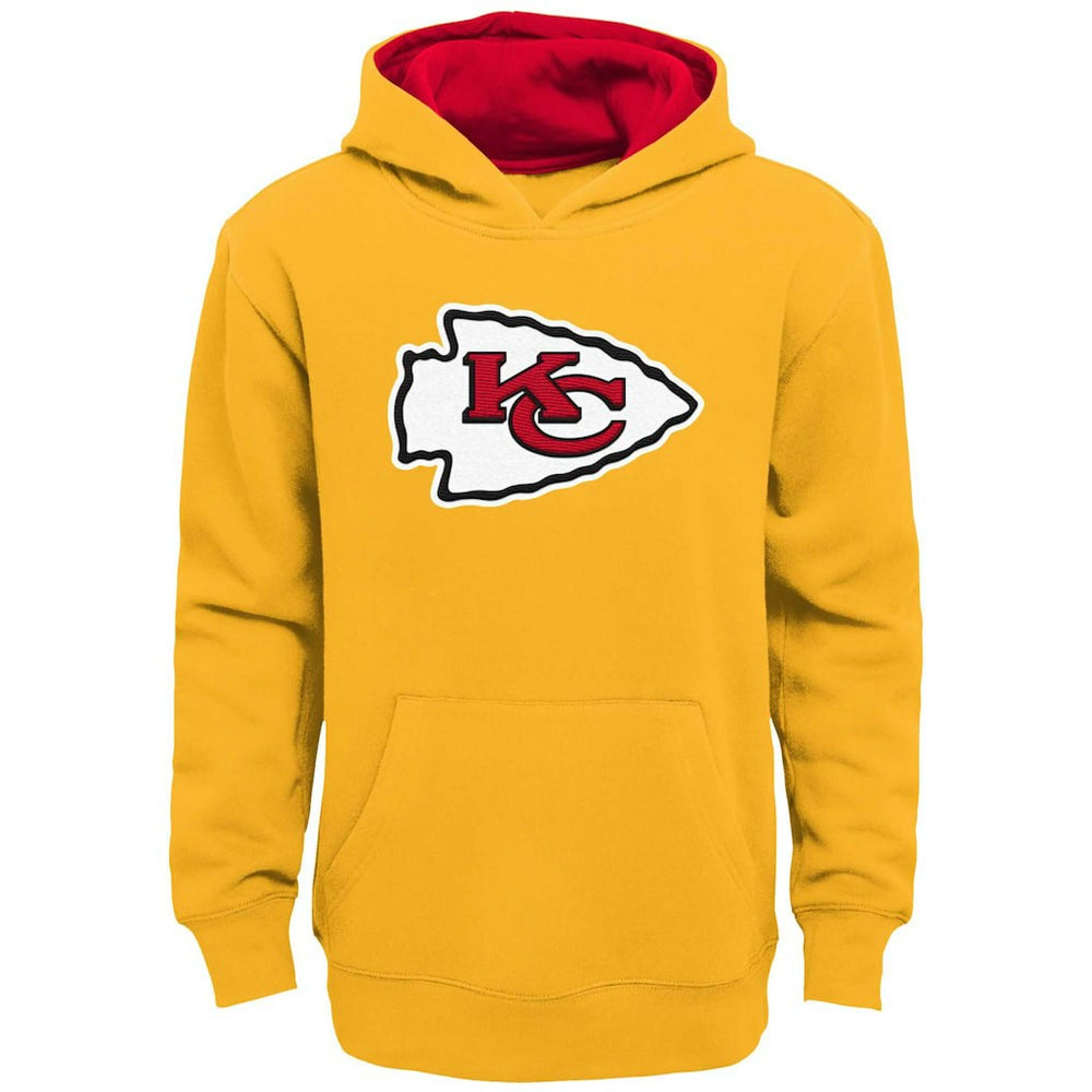 Kansas City Chiefs Youth Prime Pullover Hoodie - Gold cheap