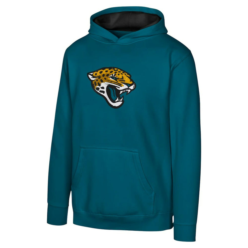 Jacksonville Jaguars Youth Prime Pullover Hoodie - Teal for sale