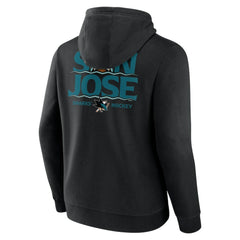 San Jose Sharks Territorial Pullover Hoodie Black