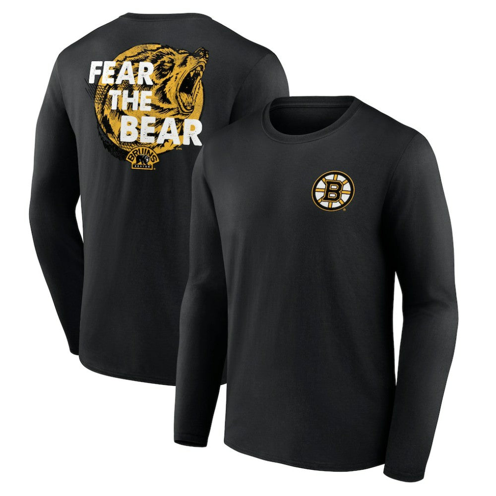 Boston Bruins Territorial Long Sleeve T-Shirt Black