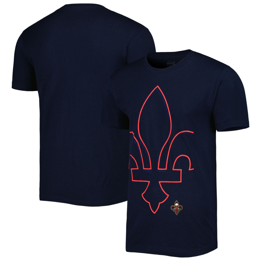 New Orleans Pelicans Stadium Essentials Unisex Element Logo Pop T-Shirt - Navy shop