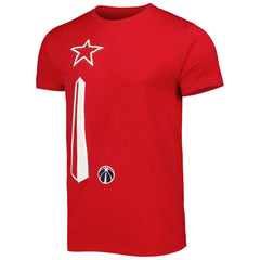 Washington Wizards Stadium Essentials Unisex Element Logo Pop T-Shirt - Red on sale