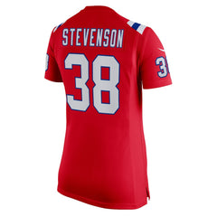 Rhamondre Stevenson New England Patriots Women's Team Game Jersey - Red | Nike cheap
