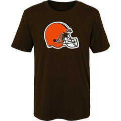 Cleveland Browns Preschool Primary Logo T-Shirt - Brown on sale
