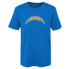 Los Angeles Chargers Preschool Primary Logo T-Shirt - Powder Blue for sale