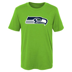 Seattle Seahawks Preschool Primary Logo T-Shirt - Neon Green discount