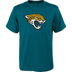 Jacksonville Jaguars Outerstuff Youth Primary Logo T-Shirt - Teal outlet