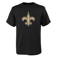 New Orleans Saints Outerstuff Youth Primary Logo T-Shirt - Black cheap