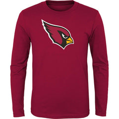 Arizona Cardinals Youth Primary Logo Long Sleeve T-Shirt - Cardinal outlet