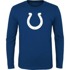 Indianapolis Colts Youth Primary Logo Long Sleeve T-Shirt - Royal online