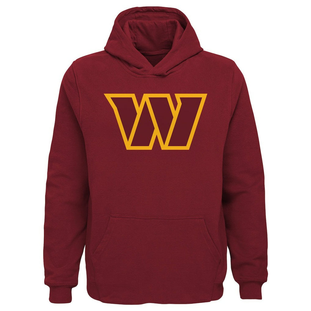 Washington Commanders Youth Team Logo Pullover Hoodie - Burgundy online