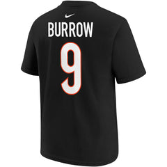 Joe Burrow Cincinnati Bengals Youth Player Name & Number T-Shirt - Black | Nike sale
