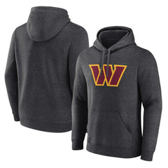 Washington Commanders Primary Logo Pullover Hoodie - Charcoal sale