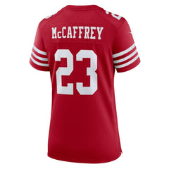 Christian McCaffrey San Francisco 49ers Women's Player Jersey - Scarlet | Nike cheap