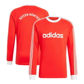 Bayern Munich Originals Energy Drop '70s Long Sleeve Jersey - Red | Adidas online