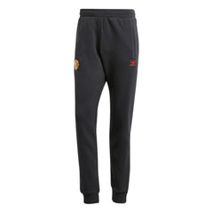 Manchester United Originals Essentials Pants - Black | Adidas online