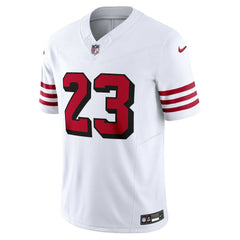 Christian McCaffrey San Francisco 49ers Vapor F.U.S.E. Limited 2nd Alternate Jersey - White | Nike discount