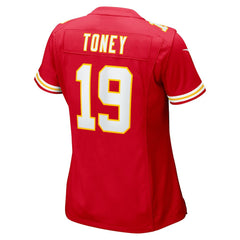 Kadarius Toney Kansas City Chiefs Women's Game Player Jersey - Red | Nike online