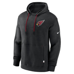 Arizona Cardinals Layered Logo Statement Pullover Hoodie - Black | Nike for sale