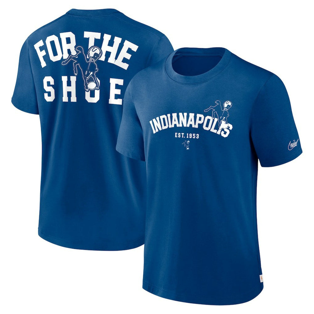 Indianapolis Colts Rewind Slogan T-Shirt - Royal | Nike discount