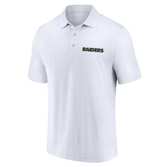 Las Vegas Raiders Lockup Two-Pack Polo Set - White/Black online