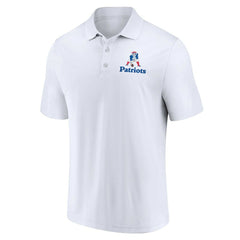 New England Patriots Throwback Two-Pack Polo Set - White/Royal online