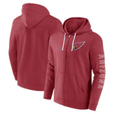 Arizona Cardinals Offensive Lineup Hoodie Full-Zip Hoodie - Cardinal discount