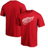 Detroit Red Wings Primary Logo Team T-Shirt Red