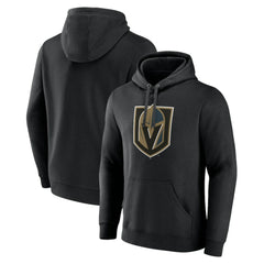 Vegas Golden Knights Primary Team Logo Pullover Hoodie Black