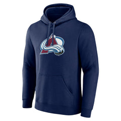 Colorado Avalanche Primary Team Logo Pullover Hoodie Navy