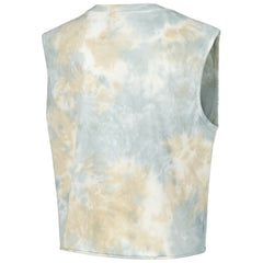Boston Red Sox The Wild Collective Women's Washed Muscle Tank Top - White