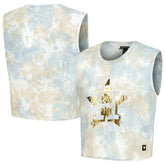 Houston Astros The Wild Collective Women's Washed Muscle Tank Top - White