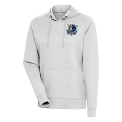 Dallas Mavericks Antigua Women's Action Pullover Hoodie sale - Heather Gray discount