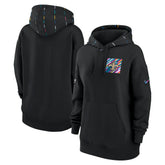 New Orleans Saints Women's 2023 NFL Crucial Catch Club Pullover Hoodie - Black | Nike outlet