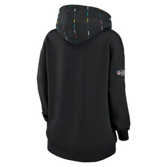 New Orleans Saints Women's 2023 NFL Crucial Catch Club Pullover Hoodie - Black | Nike outlet