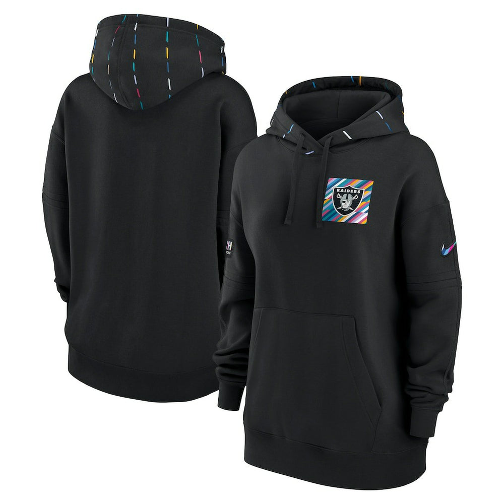 Las Vegas Raiders Women's 2023 NFL Crucial Catch Club Pullover Hoodie - Black | Nike online