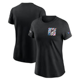 Atlanta Falcons Women's Crucial Catch Sideline Tri-Blend T-Shirt - Black | Nike sale