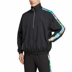 Peter Saville x Manchester United Half-Zip Pullover Jacket – Black | Adidas for sale