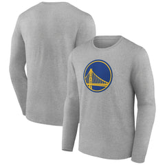 Golden State Warriors Primary Team Logo Long Sleeve T-Shirt sale - Gray shop