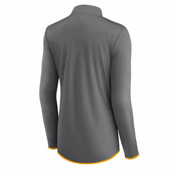 Los Angeles Rams Women's Adult Corner Long Sleeve 1/4 Zip Top - Gray sale