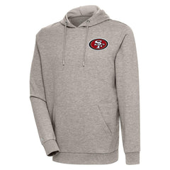 San Francisco 49ers Antigua Action Lightweight Pullover Hoodie - Oatmeal outlet