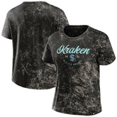 Seattle Kraken Fanatics Women's Breakaway T-Shirt Black