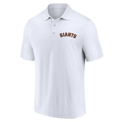 San Francisco Giants Two-Pack Logo Lockup Polo Set - Black/White