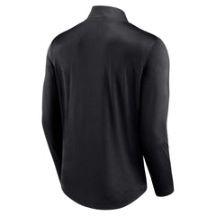 Miami Marlins Quarterback Quarter-Zip Top - Black
