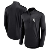 Chicago White Sox Quarterback Quarter-Zip Top - Black