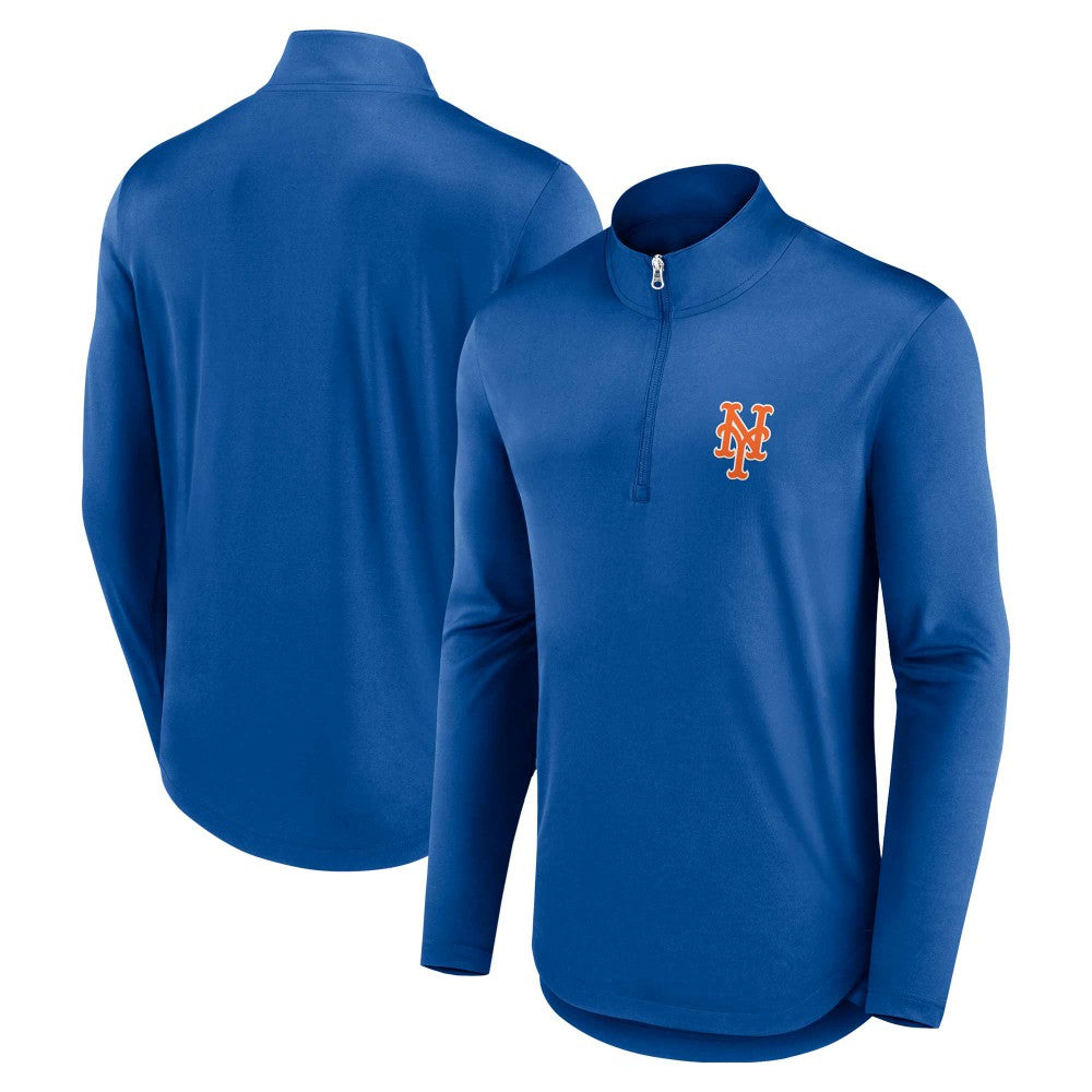 New York Mets Quarterback Quarter-Zip Top - Royal