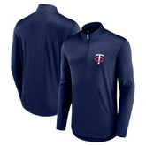 Minnesota Twins Quarterback Quarter-Zip Top - Navy